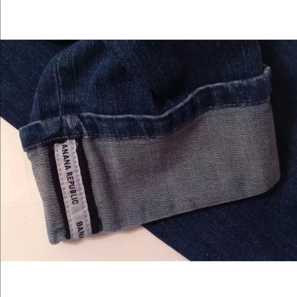 Banana Republic Denim Blue Jeans Cropped Capri - Picture 4 of 6